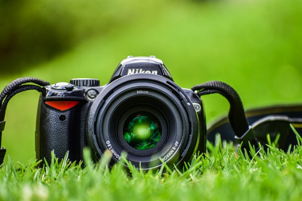 camera on a field