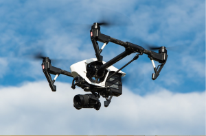 drone in the air
