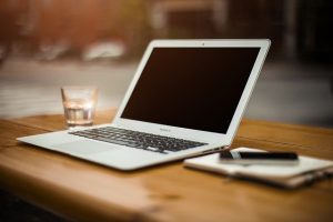 student laptop